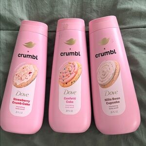 Dove x Crumbl Body Wash Set - Pink